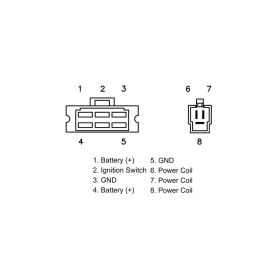 Régulateur de tension JMT 2076 pour Honda