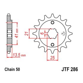 CHAINE JMT 530X2 PIGNON 15 COURONNE 43 GOR