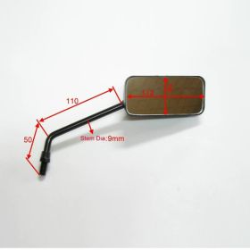 JMT rechter Lenker Spiegel schwarz BA19-U0036B-R