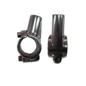 JMT schwarze Spiegelklemme 7/8 M10x1,25