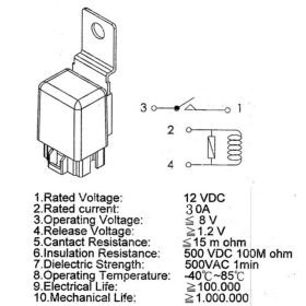 Universelles Blinkerrelais JMT 12V