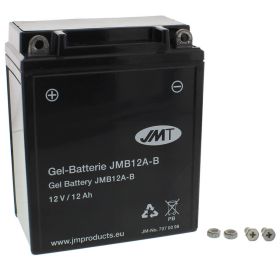 JMT YB12A-B Gel-Batterie vorgeladen 12V 12Ah