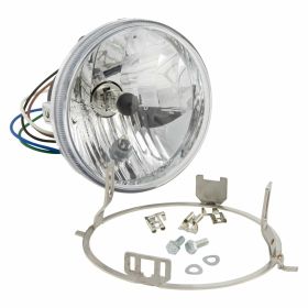 JOCKEYS BOXENSTOP H4 Round 120 mm Headlight without Bulbs European Approval