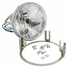 JOCKEYS BOXENSTOP H4 Round 120 mm Headlight without Bulbs European Approval