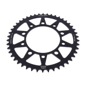 Corona JT 46 denti passo 520 nera alluminio JTA1303.46BLK