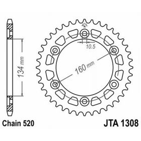 JT JTA1308.48 MOTORCYCLE REAR SPROCKET