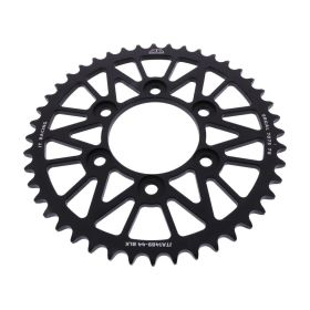 Corona JT JTA1489.44BLK passo 525 denti 44 alluminio nero