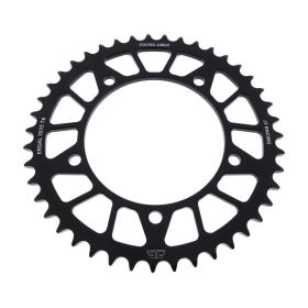 JT Crown 43 Zähne 520 Pitch Schwarzes Aluminium JTA1793.43BLK