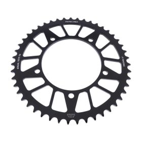 Corona JT 47 denti passo 520 nera alluminio JTA1793.47BLK