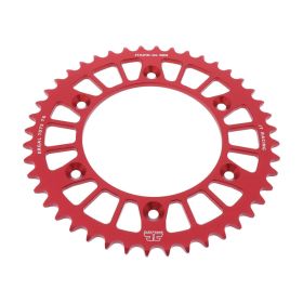 JT Crown 44 Teeth Pitch 520 Red Aluminum JTA210.44RED