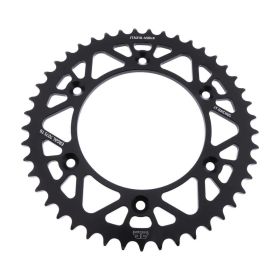 Corona JT 45 denti passo 520 nera alluminio JTA210.45BLK