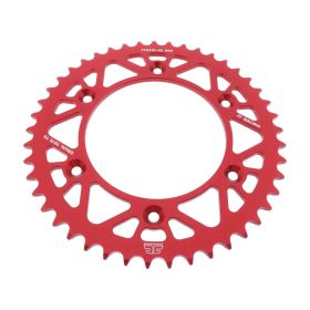 JT Crown 45 Zähne Teilung 520 Rotes Aluminium JTA210.45RED