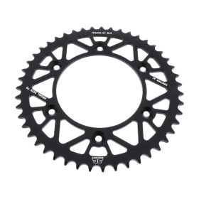 Corona JT 47 denti passo 520 nera alluminio JTA210.47BLK