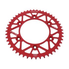 JT Sprocket 48 Zähne Pitch 520 Rotes Aluminium JTA210.48RED