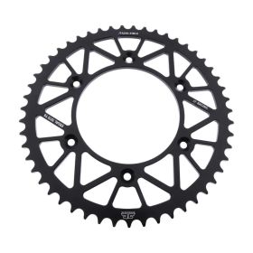 JT Sprocket 51 dents 520 pas noir en aluminium JTA210.51BLK