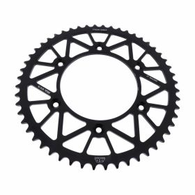 JT Sprocket 52 Teeth Pitch 520 Black Aluminum JTA210.52BLK