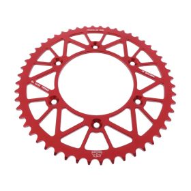 JT Sprocket 52 Zähne 520 Teilung rotes Aluminium JTA210.52RED