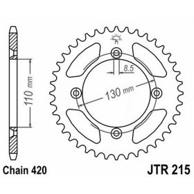 CORONA ALLUMINIO 7075T6 JTA 215 Z56