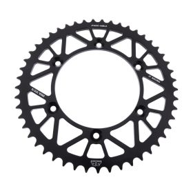 JT Sprocket 49 Zähne Teilung 520 Schwarz Aluminium JTA251.49BLK