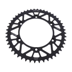 JT Crown 48 Zähne 520 Pitch Schwarzes Aluminium JTA460.48BLK