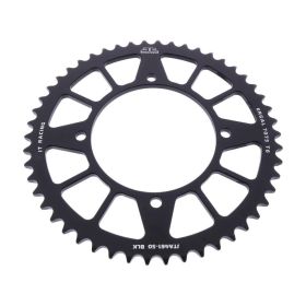 Corona JT JTA461.50BLK passo 420 denti 50 alluminio nero
