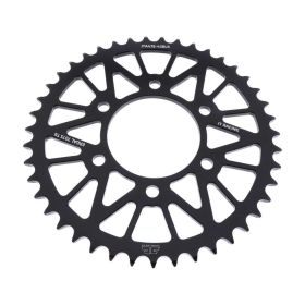 JT Sprocket 43 Zähne 520 Pitch Schwarz Aluminium JTA478.43BLK