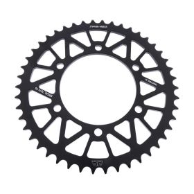 Corona JT 46 denti passo 520 nera alluminio JTA486.46BLK