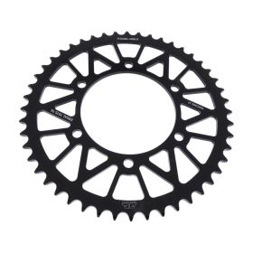Corona JT 48 denti passo 520 nera alluminio JTA486.48BLK