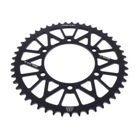 JT Sprocket 49 Teeth Pitch 520 Black Aluminum JTA486.49BLK