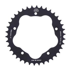 CORONA JT JTA751.38BLK PASSO 520 DENTI 38 ALLUMINIO NERO