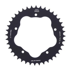 Corona JT JTA752.40BLK passo 525 denti 40 alluminio nero