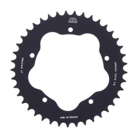 CORONA JT JTA752.41BLK PASSO 525 DENTI 41 ALLUMINIO NERO