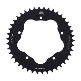Corona JT JTA752.42BLK passo 525 denti 42 alluminio nero