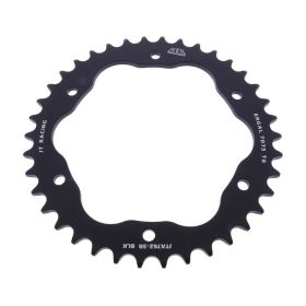 Corona JT JTA762.38BLK passo 520 denti 38 alluminio nero