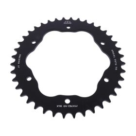 Corona JT JTA762.40BLK passo 520 denti 40 alluminio nero