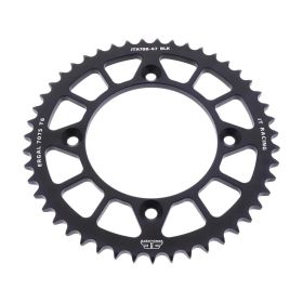 JT Sprocket 47 Zähne Teilung 428 Schwarzes Aluminium JTA798.47BLK