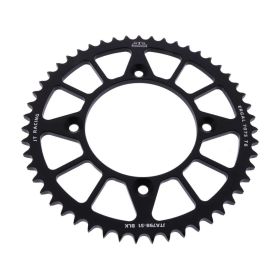 Corona JT JTA798.51BLK passo 428 denti 51 alluminio nero