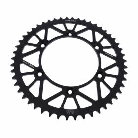 JT Crown 50 Teeth Pitch 520 Black Aluminum for Suzuki