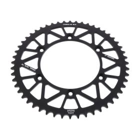 JT Sprocket 52 Zähne Teilung 520 Schwarz Aluminium JTA822.52BLK