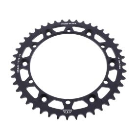 JT Crown 44 teeth pitch 520 black aluminum JTA853.44BLK
