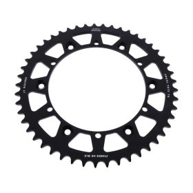 Corona JT 49 denti passo 520 nera alluminio JTA853.49BLK