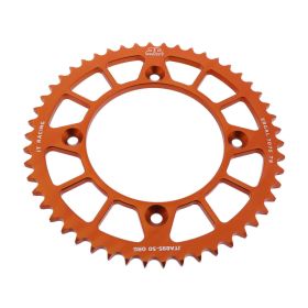 JT Sprocket 50 Teeth Pitch 428 Orange Aluminum JTA895.50ORG