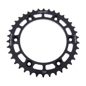 Corona JT 38 denti passo 520 nera alluminio JTA897.38BLK