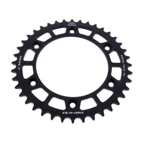 JT Crown 40 Zähne Teilung 520 Schwarz Aluminium JTA897.40BLK