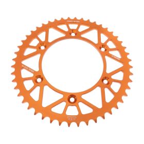JT Sprocket 48 Dents Pas 520 Aluminium Orange JTA897.48ORG