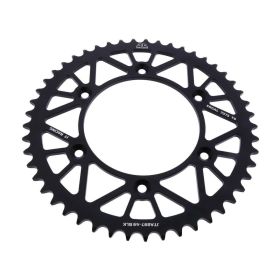 JT Crown 49 Zähne Pitch 520 Schwarzes Aluminium JTA897.49BLK