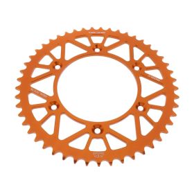 Corona JT 49 denti passo 520 arancio alluminio JTA897.49ORG