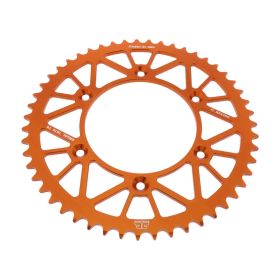 Corona JT 51 denti passo 520 arancio alluminio JTA897.51ORG