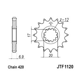 PIGNONE JT 1120 Z13