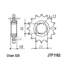 PIGNONE JT 1182 Z14